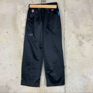 Nike Carolina panthers black elastic drawstring black lounge pants medium